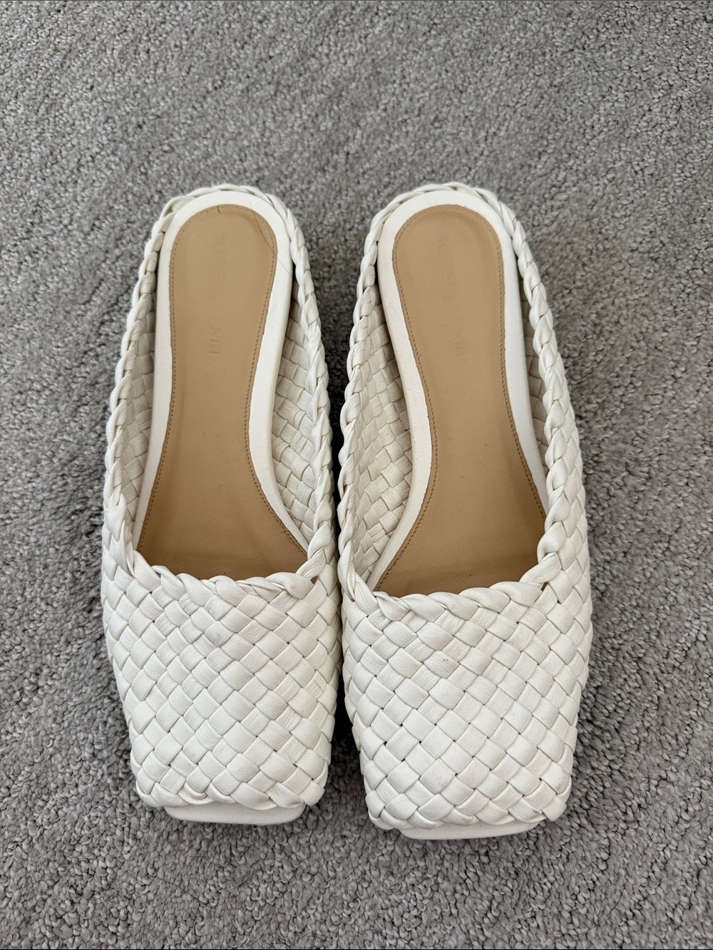 Bottega Veneta Canalazzo Mini Weave Napa Leather Sandals